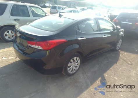 2011 Hyundai Elantra Gls из США, поврежденный, VIN 5NPDH4AE1BH021537